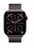 Apple Watch Series 11 GPS + Cellular koperta 42 mm z tytanu w kolorze łupku, bransoleta mediolańska w kolorze łupku